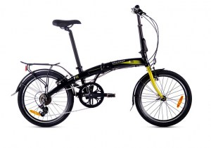 ΠΟΔΗΛΑΤΟ PEUGEOT F13 20 290H FOLD. AL-6061 7SP. VB BLACK GOLD DRIMALASBIKES